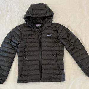 PATAGONIA Men Black Goose Down Puffer Jacket (Size: S)